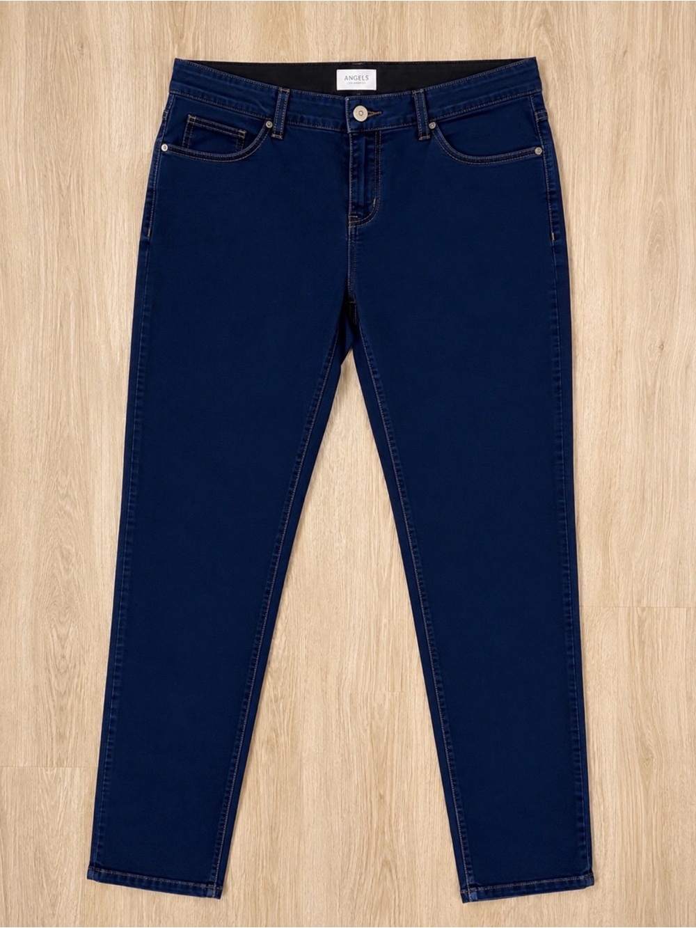 Angels Navy Skinny Stretch Jeans